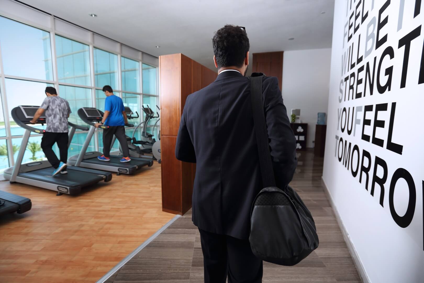 Bay La Sun hotel gym - KAEC 