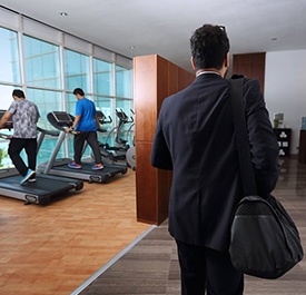 Bay La Sun hotel gym - KAEC 