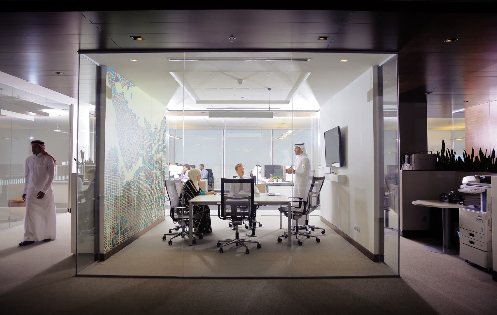 Employees meeting room- BayView business park - KAEC