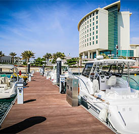 Bay La Sun Hotel and Marina front side - KAEC