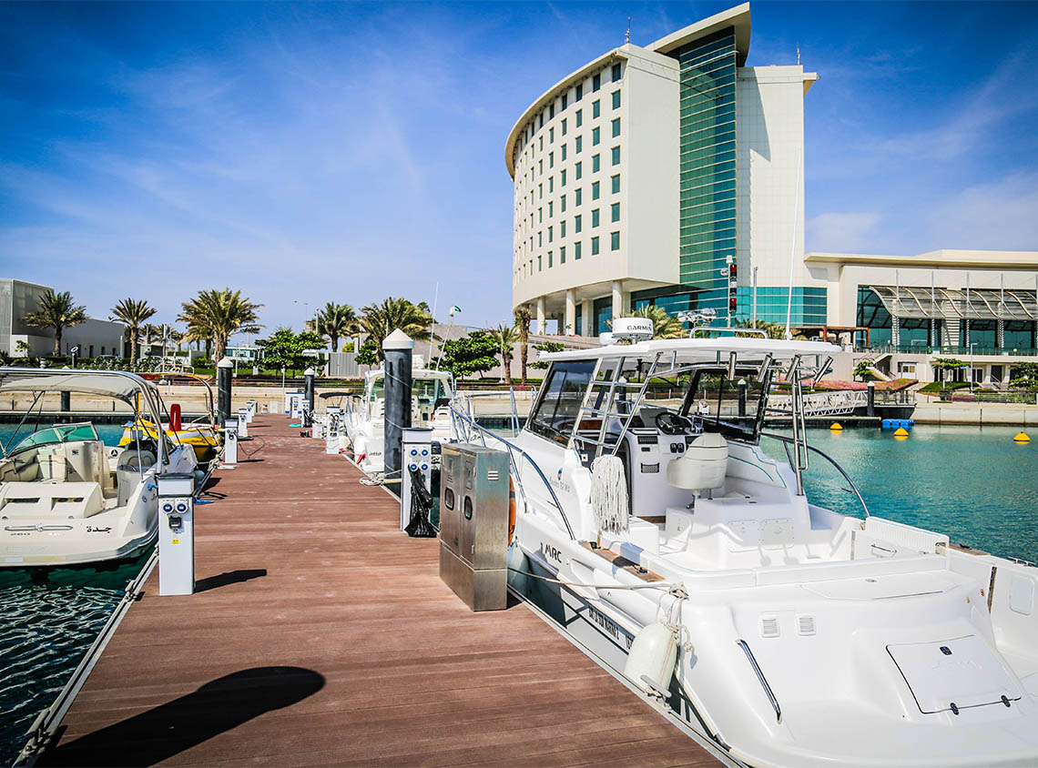 Bay La Sun Hotel and Marina front side - KAEC
