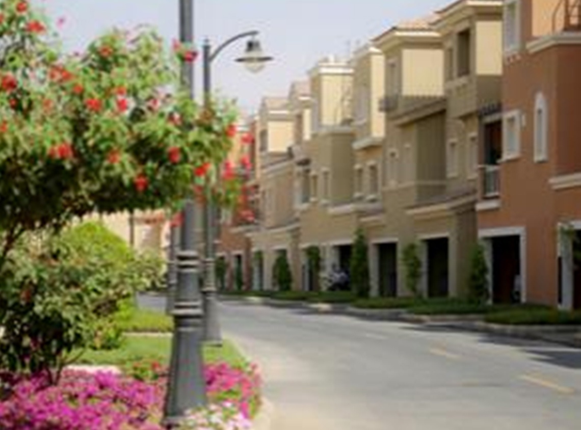 Alwaha district street view -  KAEC 