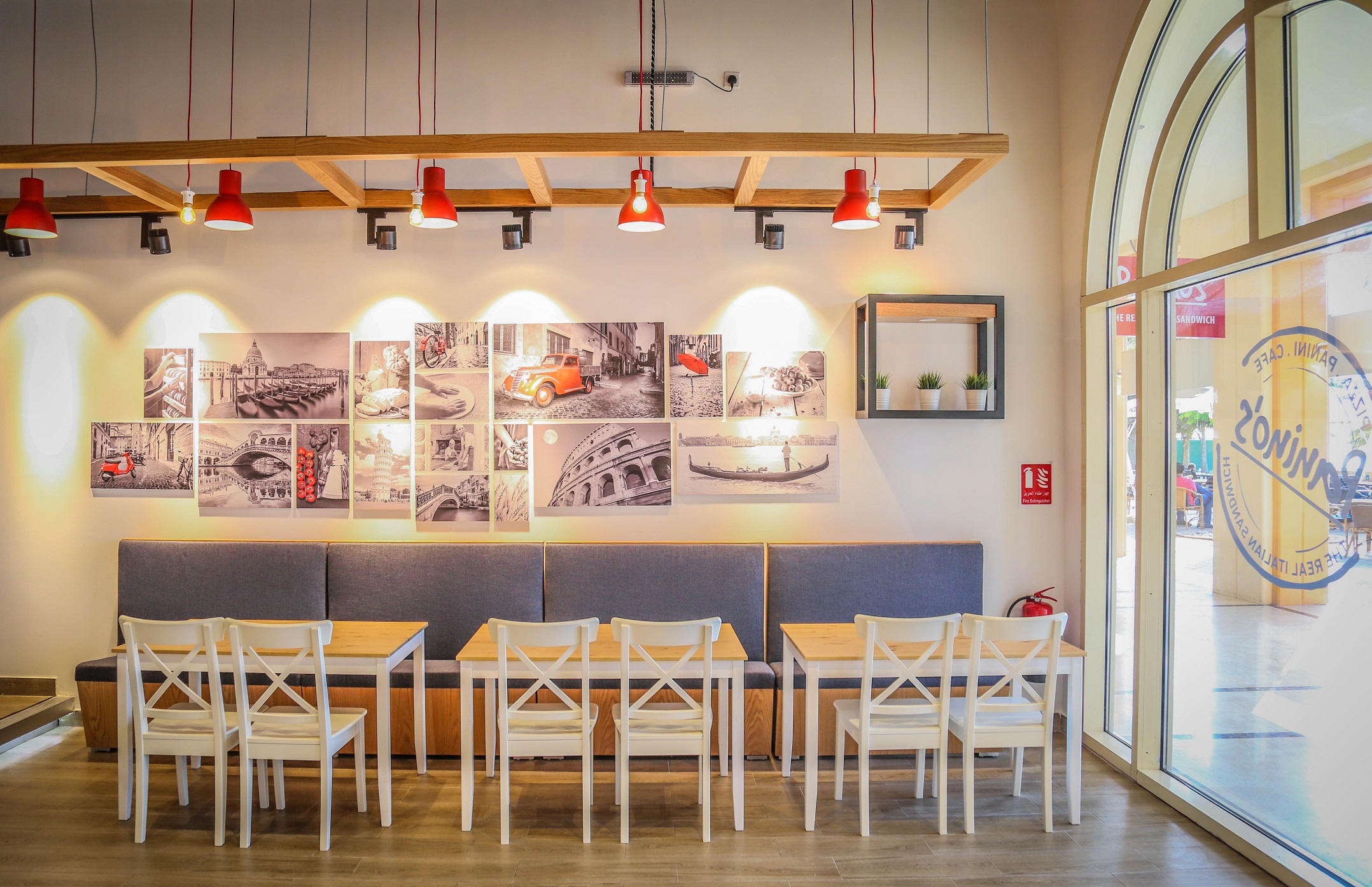 Inside Panino's KAEC