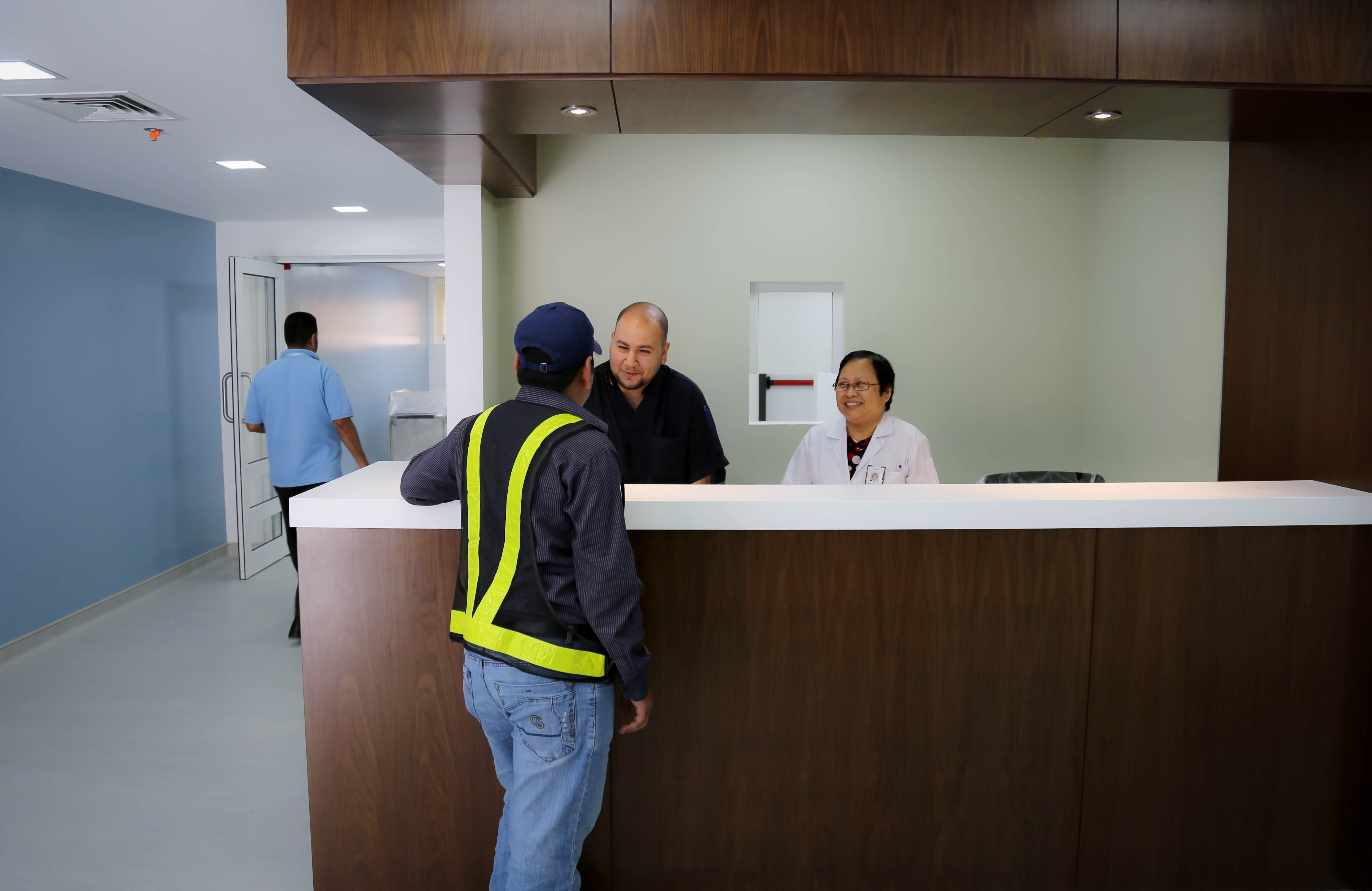 KAEC IV Clinic Reception